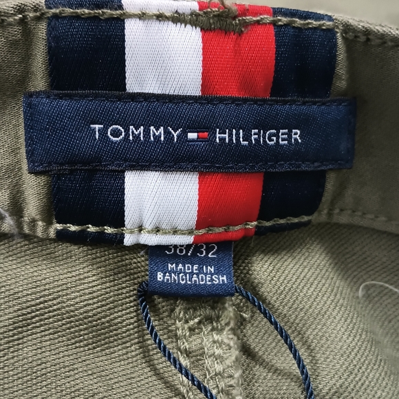 Tommy Hilfiger Men's "Th Flex" Green Jean Pants Size 38 Brand New With Tags - Picture 12 of 15